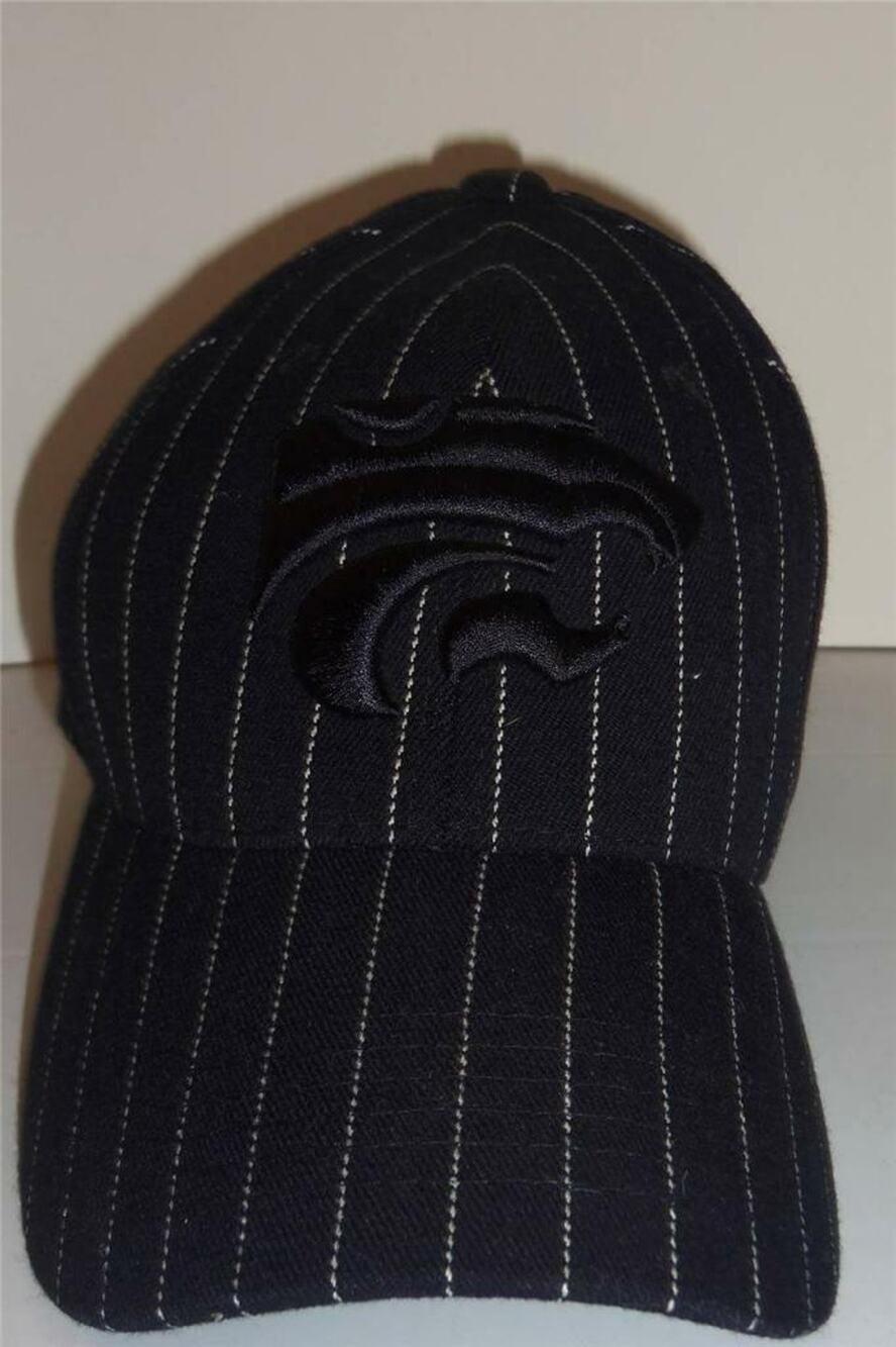 Kansas City Panthers One Fit Black College Hat Cap -0414T14